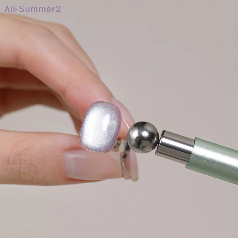 ✨ {MX} baguette magnétique pour ongles à Double extrémité, stylo magnétique puissant, effet œil de chat pour vernis Gel UV, Kit d'outils de manucure française pour Salon