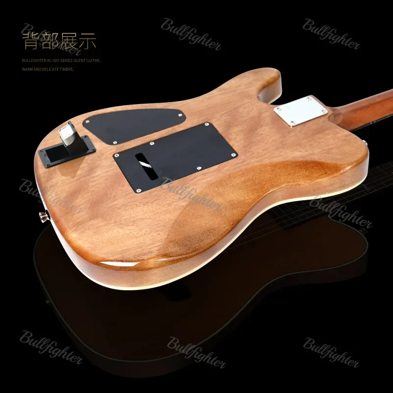 Matador Mute Guitar Electric Box Piano Full Single Board Folk Smart Electric Guitar Travel Performance Classical Guitar K6K7