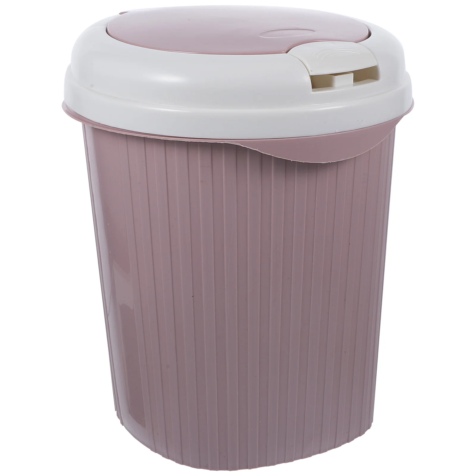 

Simple Trash Mini Household Kitchen Cans Plastic Storage Bathroom Office Trash Can Bedroom Living Room Office Garbage Bin
