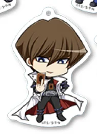 Game Yu-Gi-Oh! Duel Monsters Keychain Doll Anime YuGiOh Ryou Bakura ATEM Yami Yugi Seto Kaiba Acrylic Keyring for Gift