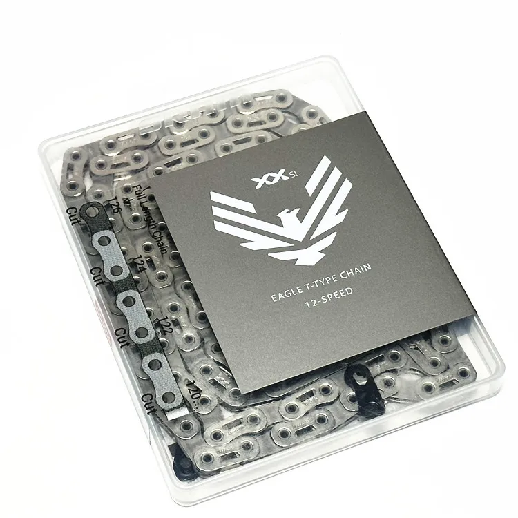 سلسلة SRAM XX SL Eagle Transmission Flattop (CN-TT-XXSL-A1)–126 وصلة، متوافقة مع X-SYNC 2، ومصممة لركوب الدراجات الجبلية العدوانية #3