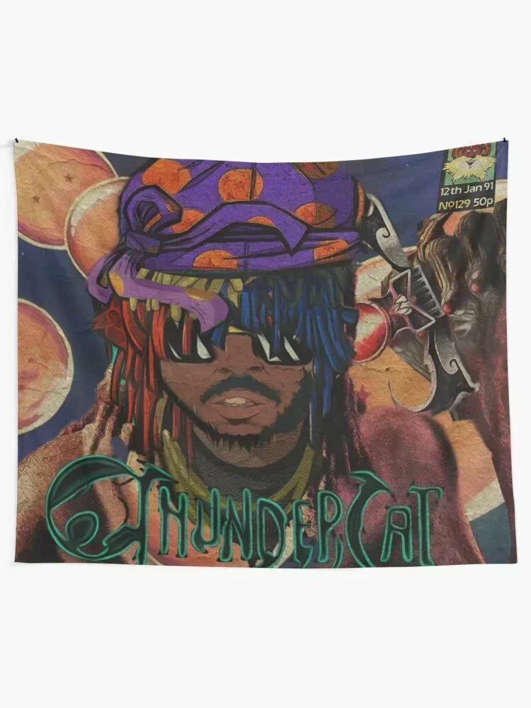 THUNDERCAT COMIC COVER Tapestry Outdoor Decor Bedroom Decor Aesthetic Tapestry