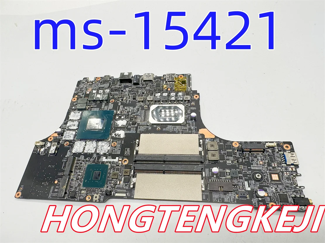 original ms-15421 for MSI GE66 Raider 10UG laptop motherboard with i7-10750h and rtx3060m   free shipping