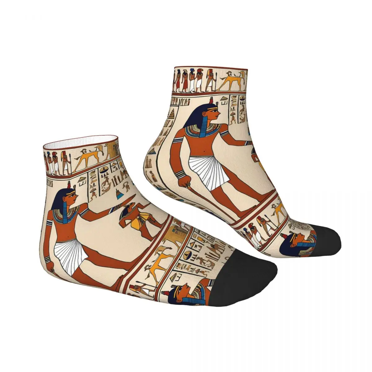 Egyptian Gods And Pharaohs Socks Harajuku Super Soft Stockings All Season Socks Accessories for Unisex Birthday Present