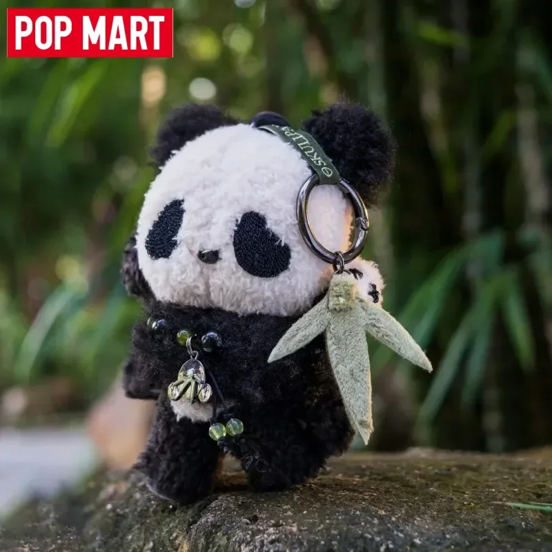

POPMART Skullpanda Lazy Panda Plush Keychain Blind Box 100% Original Hanging Card Decor Surprise Lovely Valentine'S Day Gifts