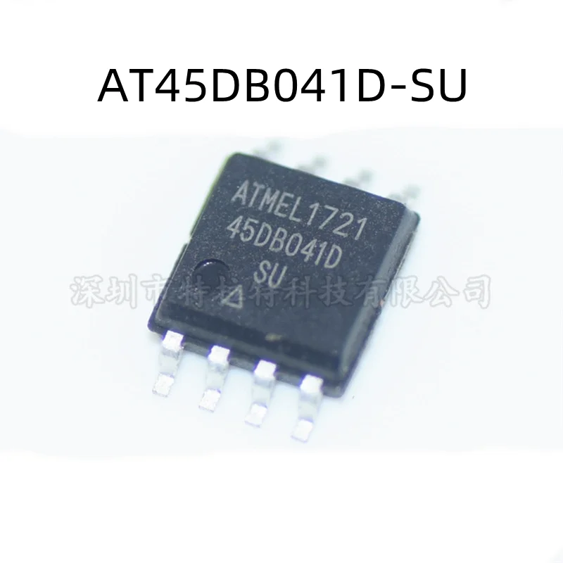 10Pcs/Lot AT45DB041D-SU AT45DB041 45DB041D SOP-8 New Chips IC