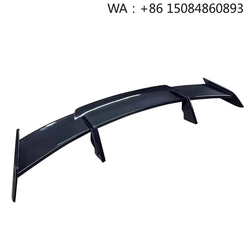 Dry Carbon Fiber Car Body Kit, Custom Trunk Spoiler and Tail Roof Spoiler, Lightweight High Toughness Auto Exterior Modification
