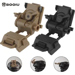 BOOIU L4G24 NVG Mount Bracket Nylon Tactical Helmet Foldable Night Vision Goggle Mount for PVS15 PVS18 PGPNVG18 Helmet Stent