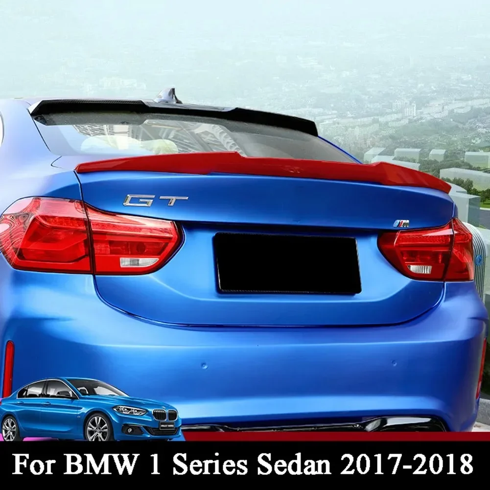 

Автомобиль M4 в спортивном стиле подходит для BMW 1 серии, седана 2017, 2018, ABS, задний спойлер багажника, крыло, губа