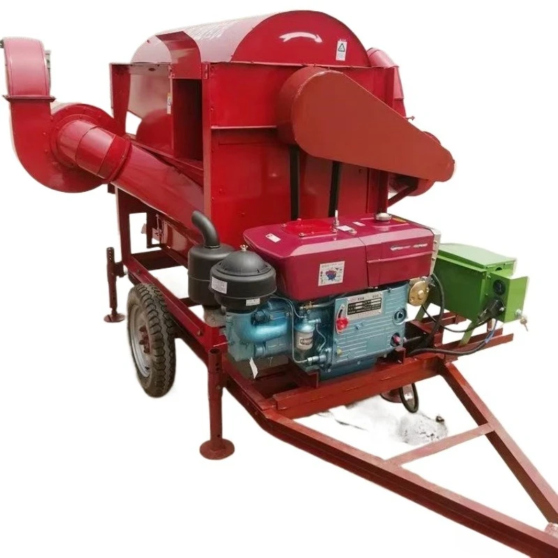 

Rice and wheat mobile thresher