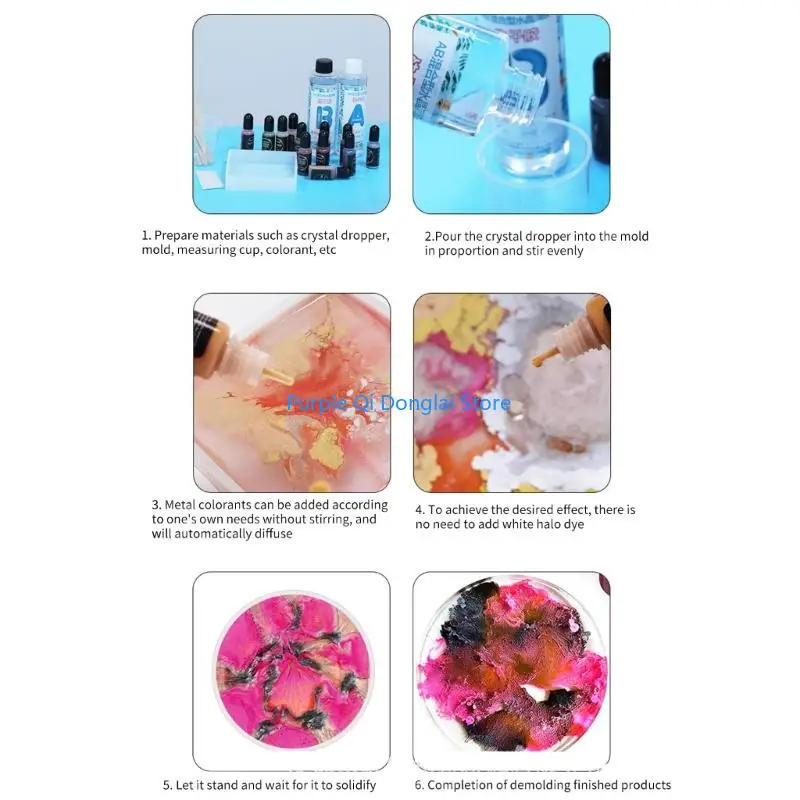 L21E Versatile Metallic Alcohols Inks In 12 Colors Art Supply For Various Art Projects