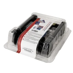 compatible evolis R5H004NAA Half Panel YMCKO card printer ribbon cartridge 400 prints for Evolis Zenius Primacy id card printer