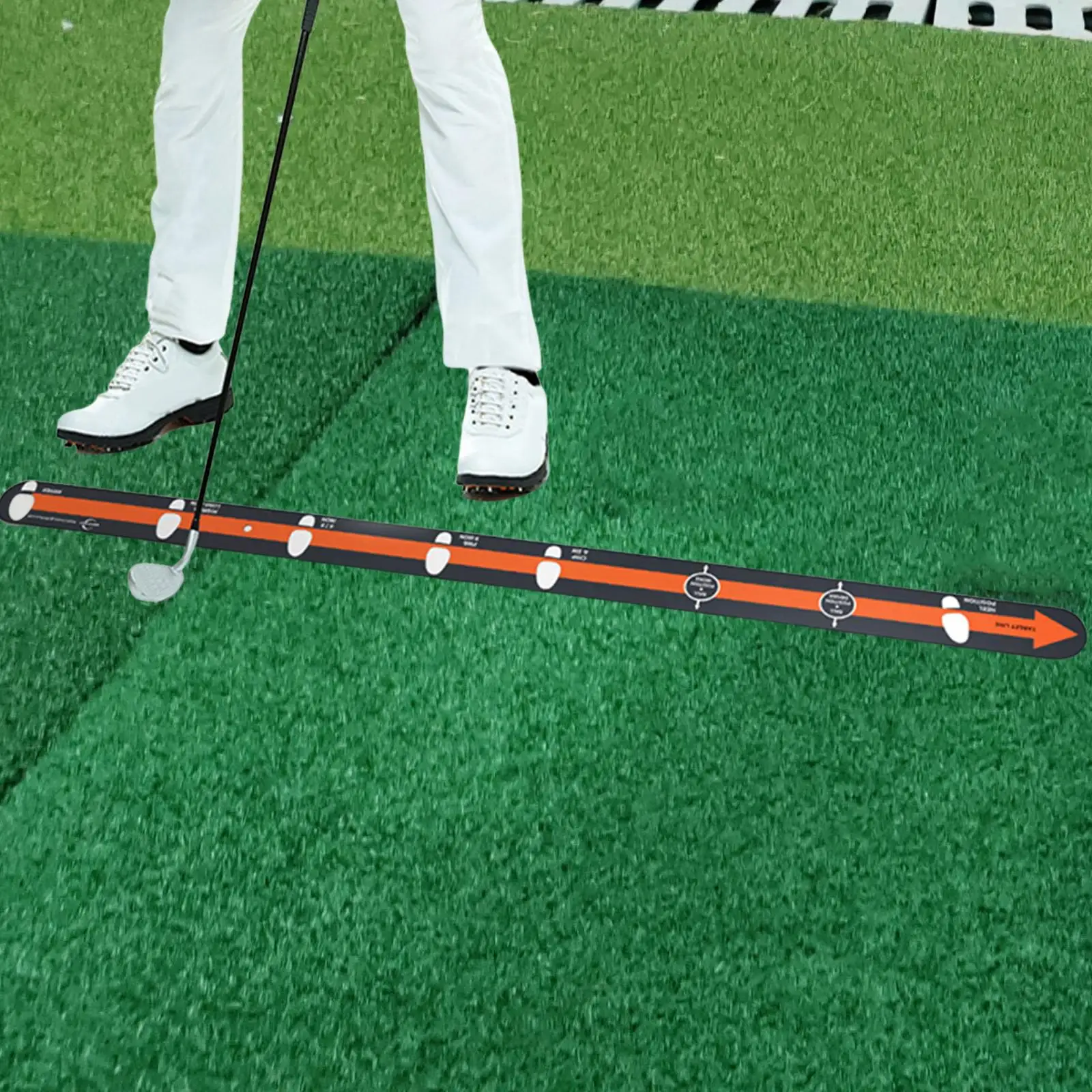 

Golf Practice Putting Steel Putter Straight Ruler for Practice Sports Parks