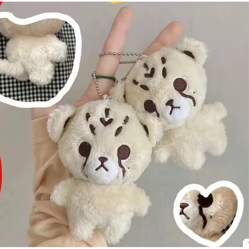 KPOP Idol Cheetah Lee Mark Dao In Taeyong Gondo Cheetahlee Plushine Doll Q Style Keyring Bag Pendant Fan Collection Gifts