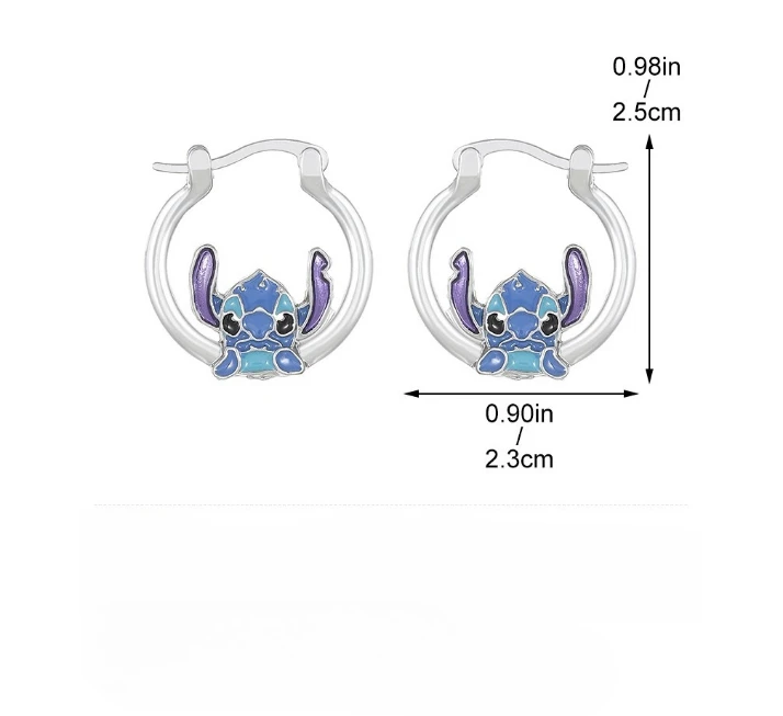 disney stitch Anime merchandise, peripheral accessories, cartooncreative  fashionable jewelry, daily accessories outfit‑matching