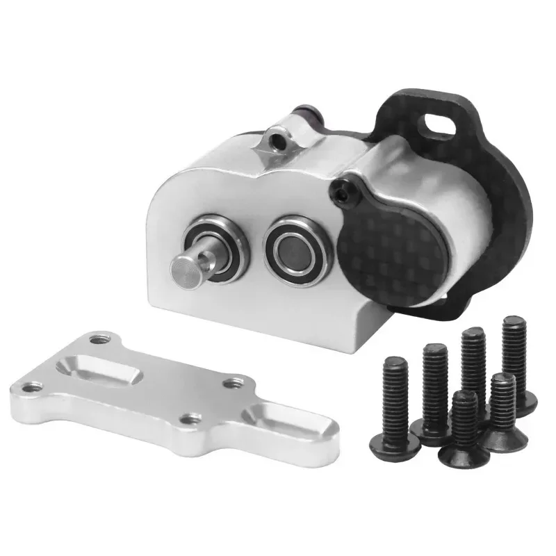 Portal LCG Transmission with Slider Gearbox 3.5:1 Ratio Aluminum Gears for 1/10 Capra SCX10 III AR45 RC Crawler view 4
