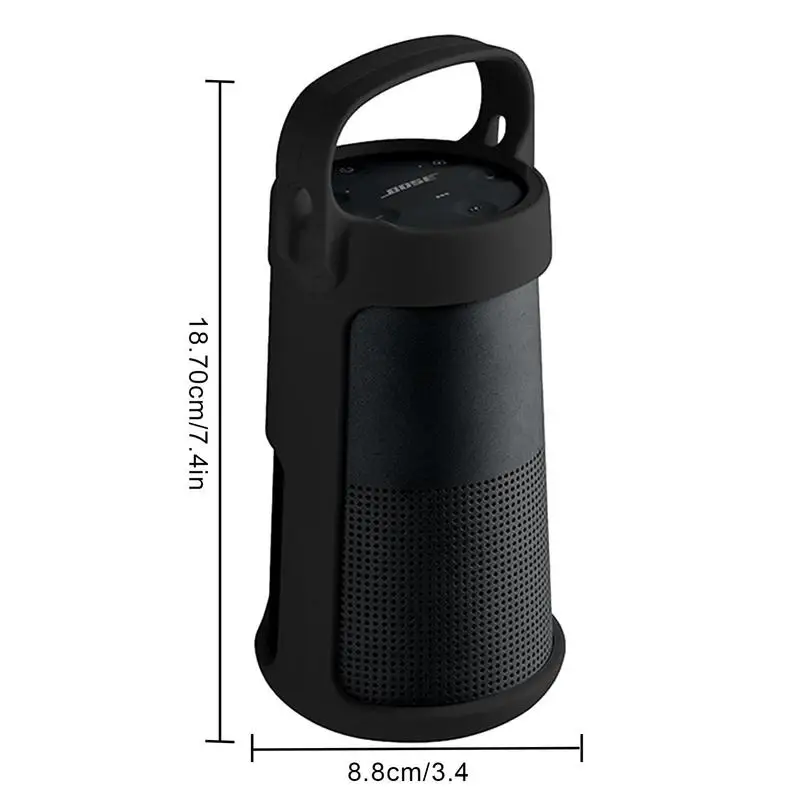 Smart Speaker Carrying Box Wireless Speaker Case For Bose Sound Link Revolve Shockproof Protector Silicone Dustproof Storage Bag