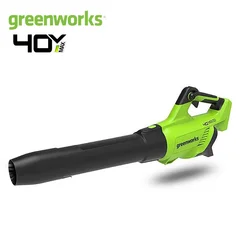 Greenworks 40V Portable Lithium Power Shed Snow Blower Road Dust Blower Garden Leaf Blower Rechargeable Dust Blower
