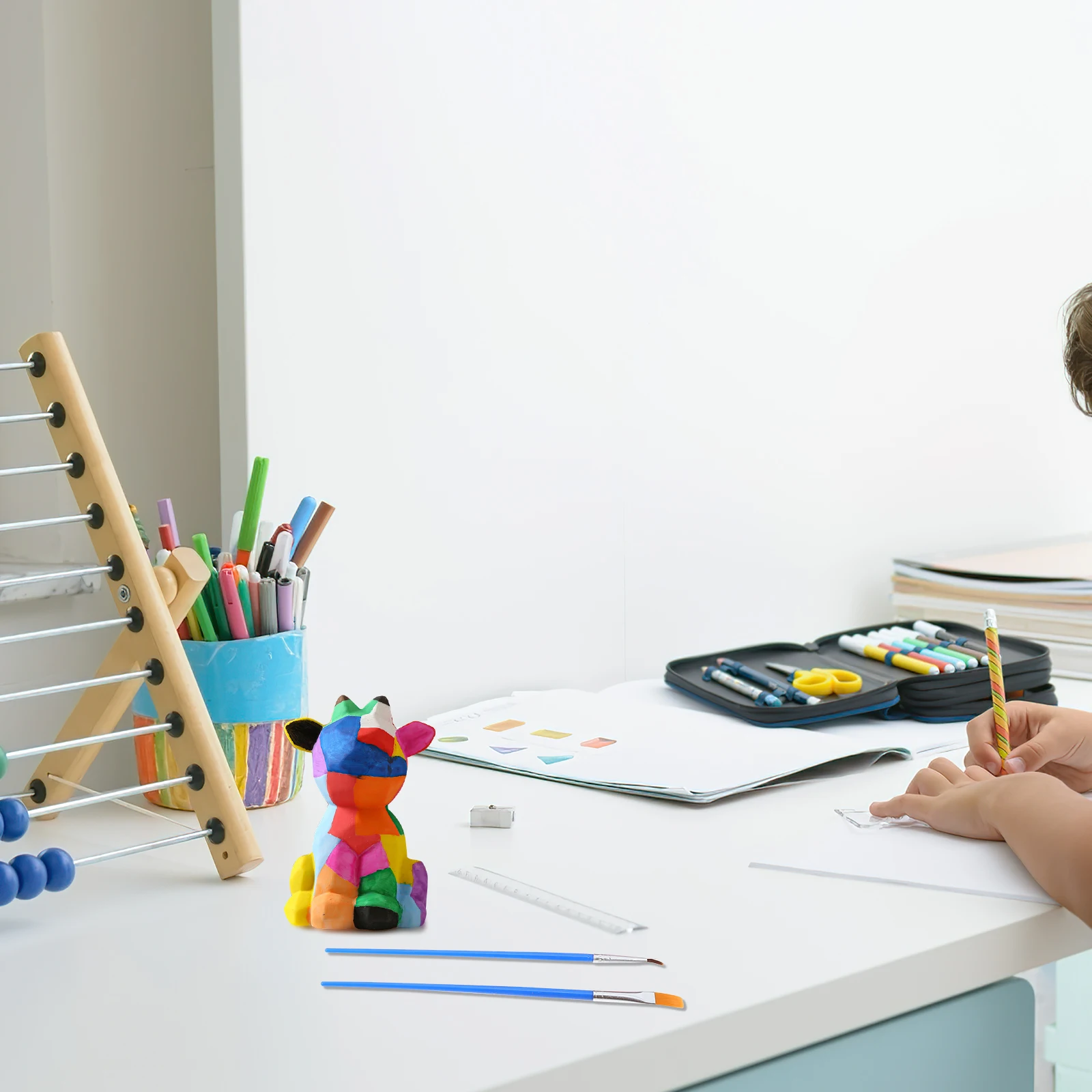 

1 set 1 Set Doodle Night Light Deer For Geometric Painting Kit For Bedroom Desk Decor Table Lamp Deer Night Light