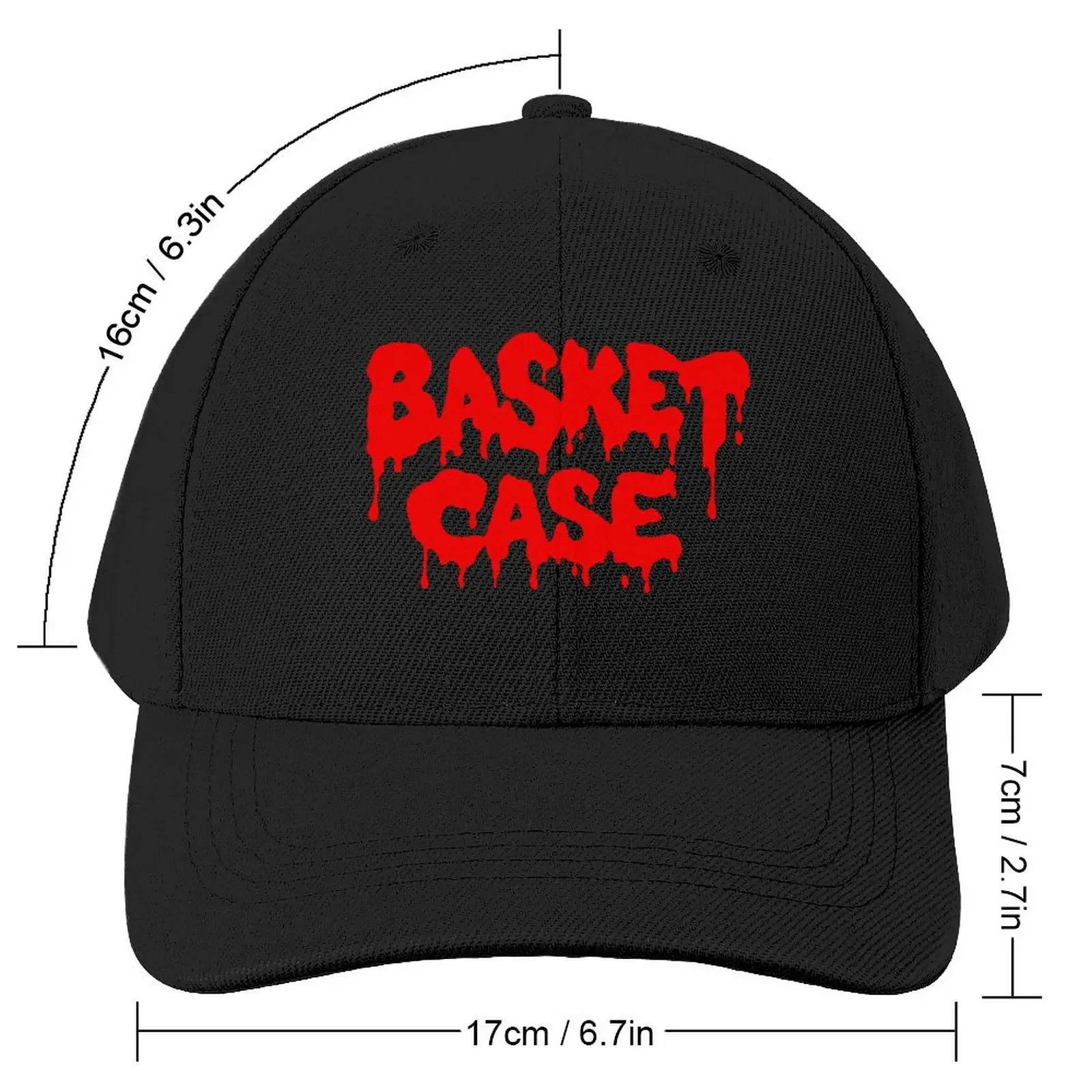 BASKET CASE Baseball Cap hiking hat Hat Luxury Brand Trucker Hat Gentleman For Men Women's