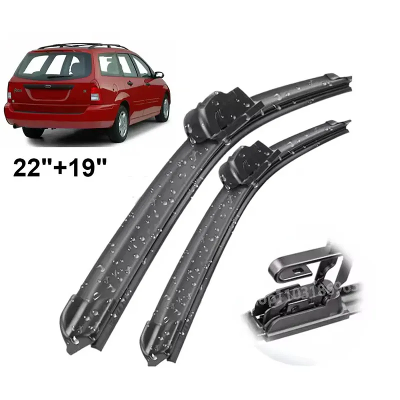 

Wiper Front Wiper Blades Set Kit For Ford Focus MK1 1998 - 2005 Windshield Windscreen Window Brushes 22"+19"