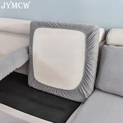 Furniture protective cover jacquard thickened sofa cushion cover corner sofa cushion cover elastic solid color sofa cover