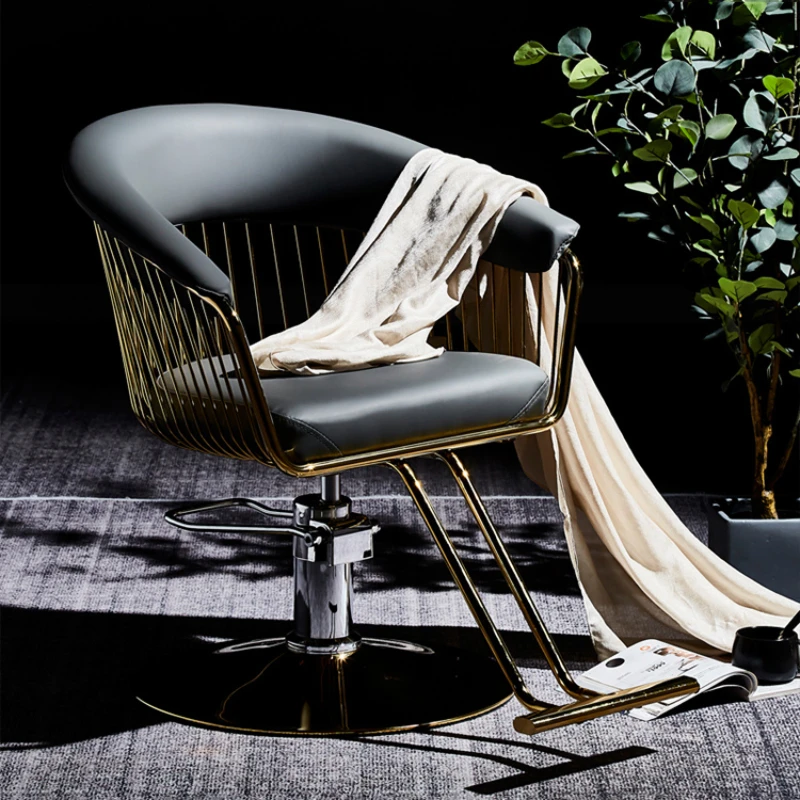 

Chairs for Aesthetics and Beauty Folding Portable Chair Salon Furniture Salon Rotating Decor Tabouret Make Up Stool Hydraulic