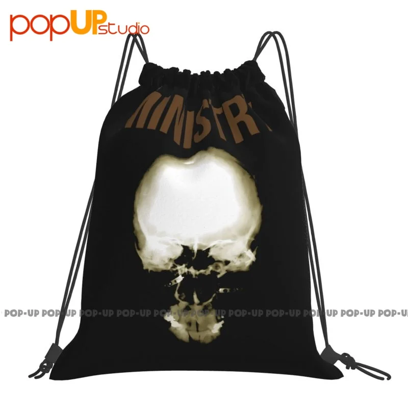 1991 Ministry Al Jourgensen The Mind Is A Terrible To Taste Drawstring Bags Gym Bag School Multi-function