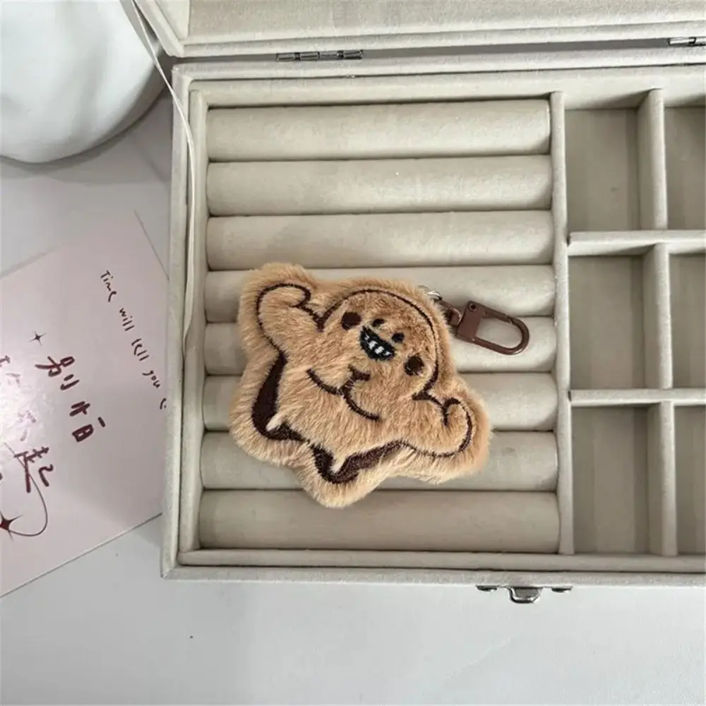 Breloczek Pluszowy Karaluch z Kreskówki Wypchana Lalka Zabawka Uroczy Wisiorek do Plecaka Ozdoba na Klucze Samochodowe Prezent