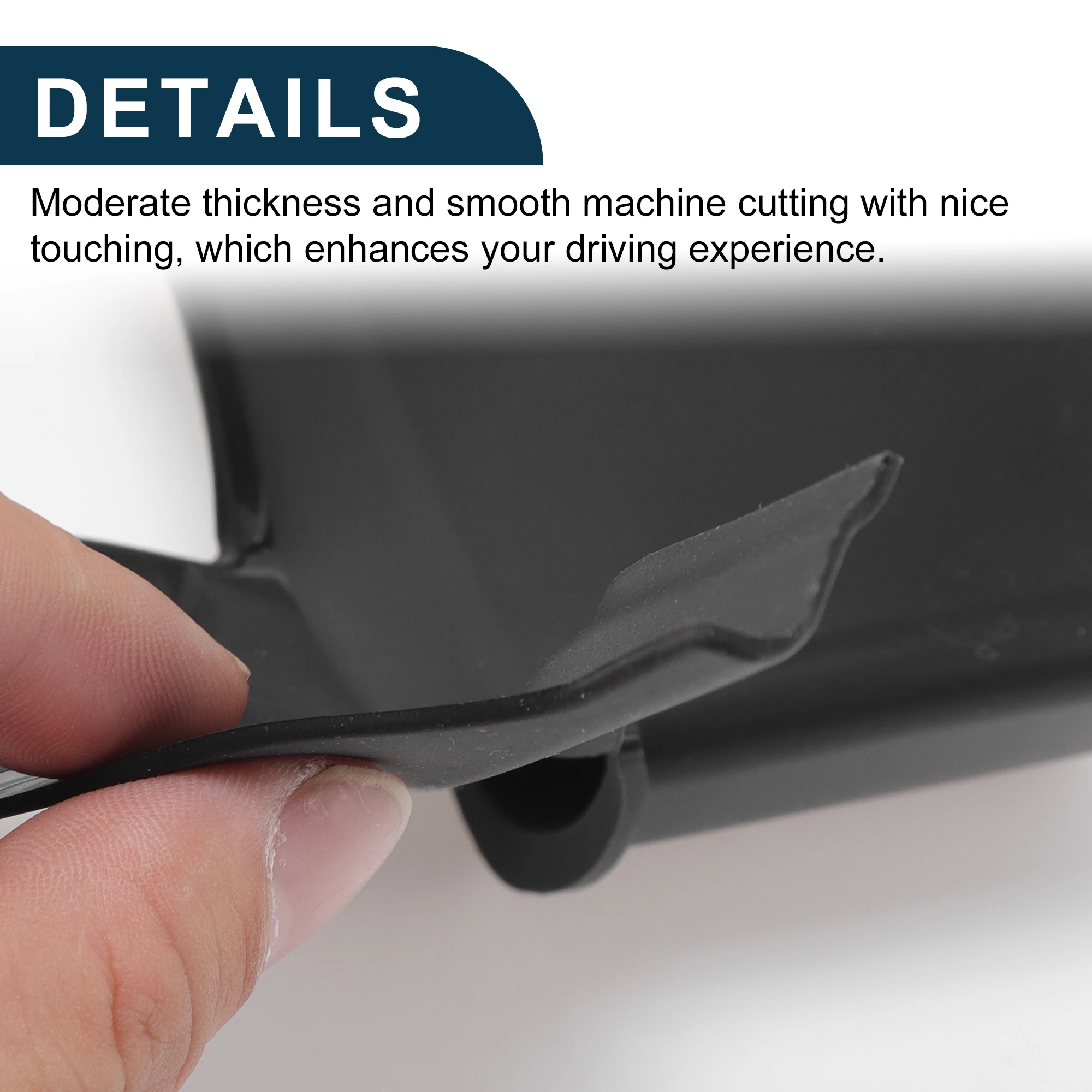 UXCELL سيليكون والعتاد التحول المقبض ملصق لتويوتا لاند كروزر برادو J250 LC250 24 25 #4