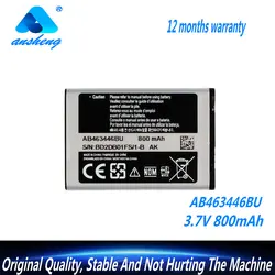 New 3.7V 800mAh AB463446BU Battery For Samsung SGH GH E251 E258 E350 E428 E500 X208 E900 E908 C512 X630 X680 Phone