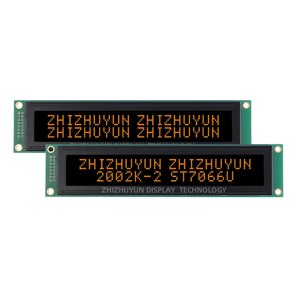 Pantalla LCD de 20X2 caracteres, microcontrolador STM32, BTN, película negra, texto verde, módulo 51, 2002K-2