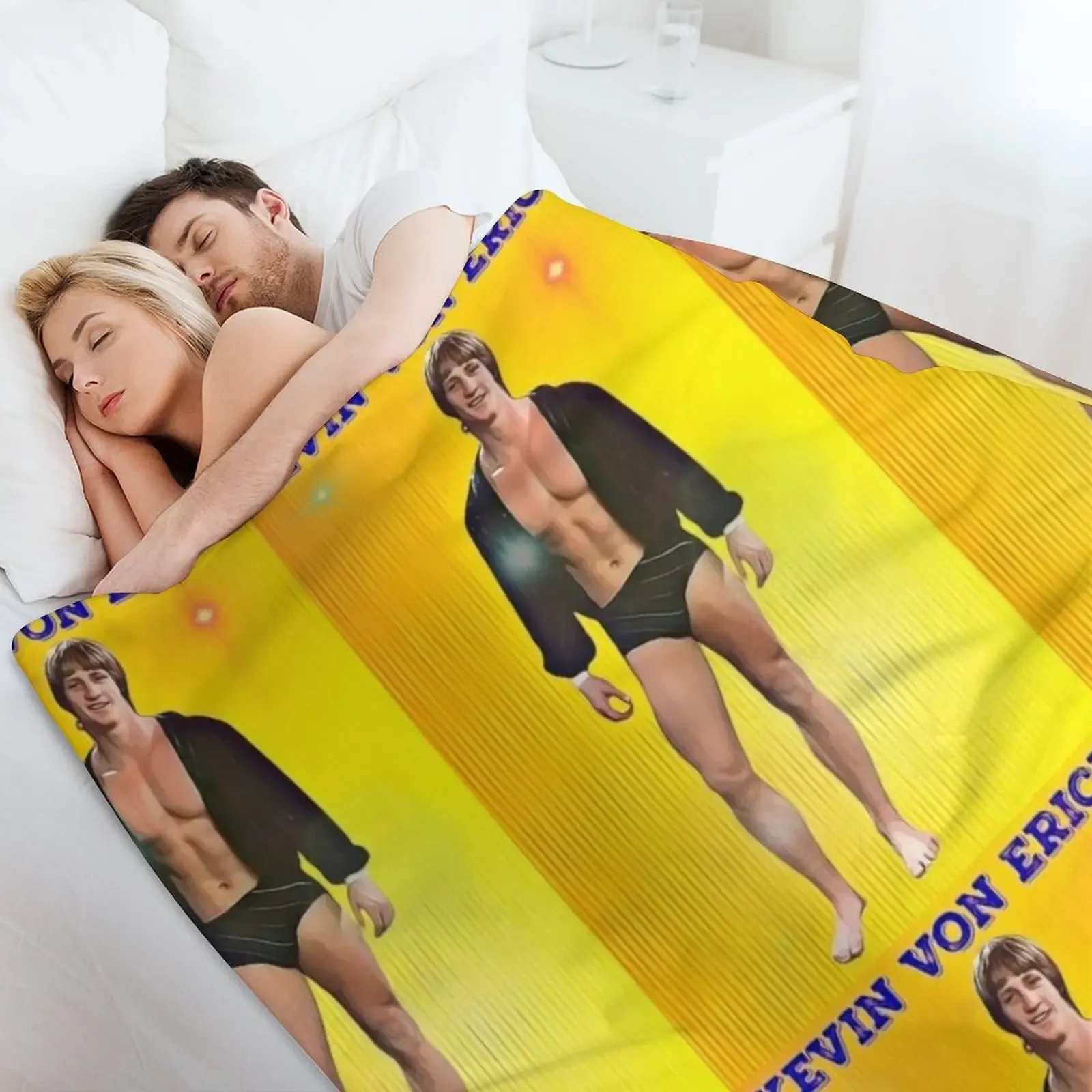 كيفن فون إريك رمي بطانية سرير منقوشة فضفاضة كيس النوم الأزياء الأرائك البطانيات #4