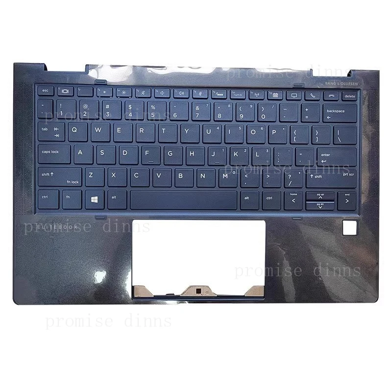 M  New Palmrest Upper Case US Backlit Keyboard For HP Elite Dragonfly G2 L74117-001