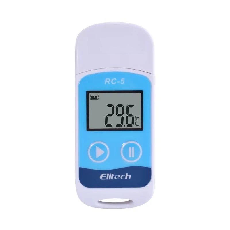 

RC-5 Mini Temperature Logger USB Warehouse Cold Thermometer Logger Temperature Data Logger