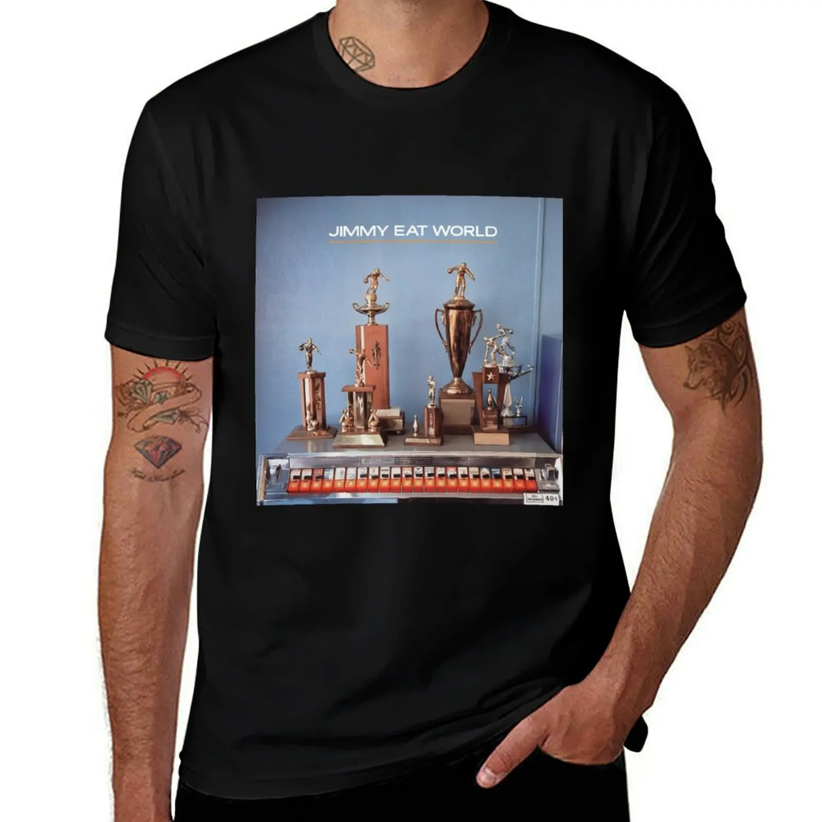 Jimmy Eat World bleed american T-Shirt Casual Work Wear T-Shirt