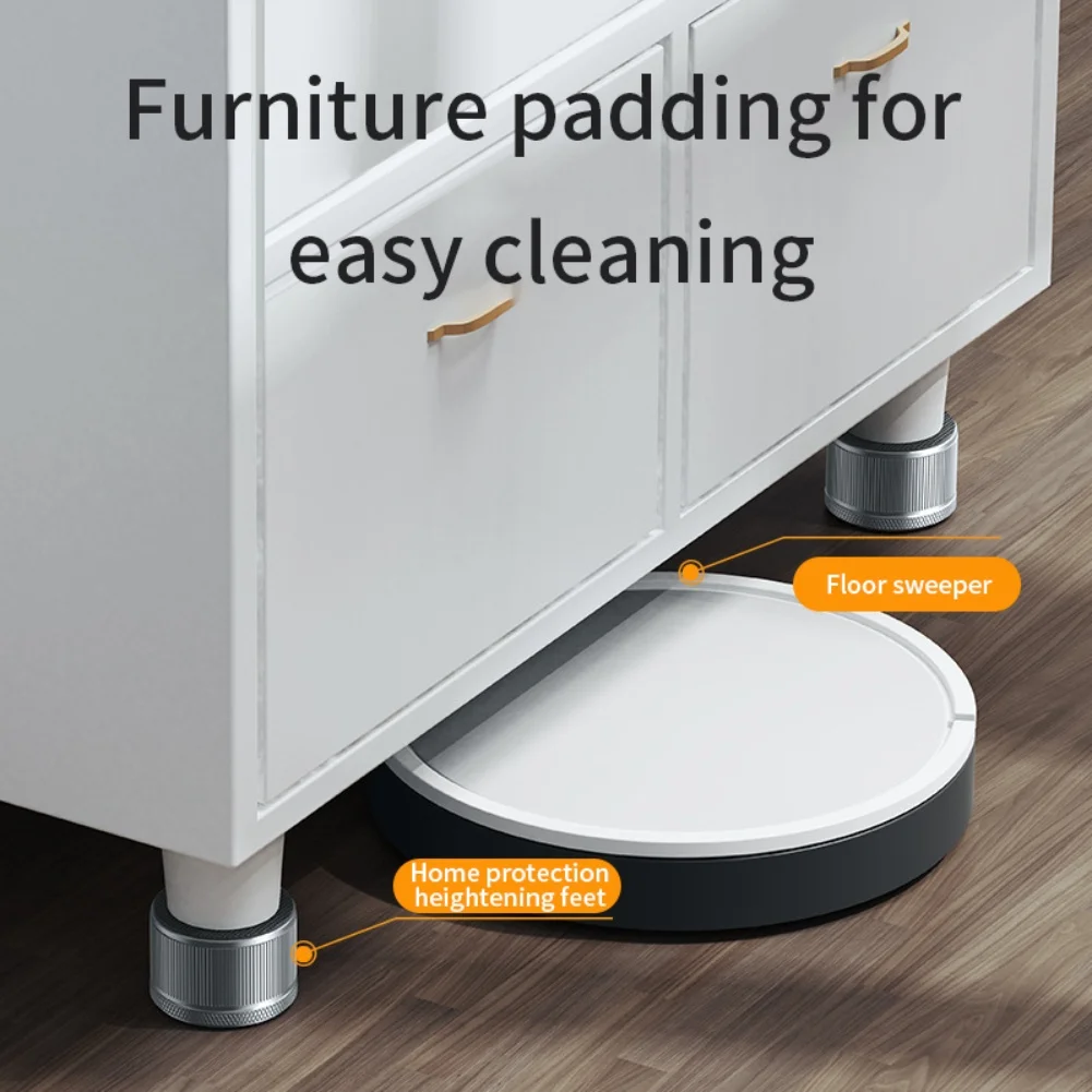 Adjustable Self-Adhesive Furniture Leveling Block With Silicone Pad For Tables Cabinet Noise Reduction Increase Support Hardware