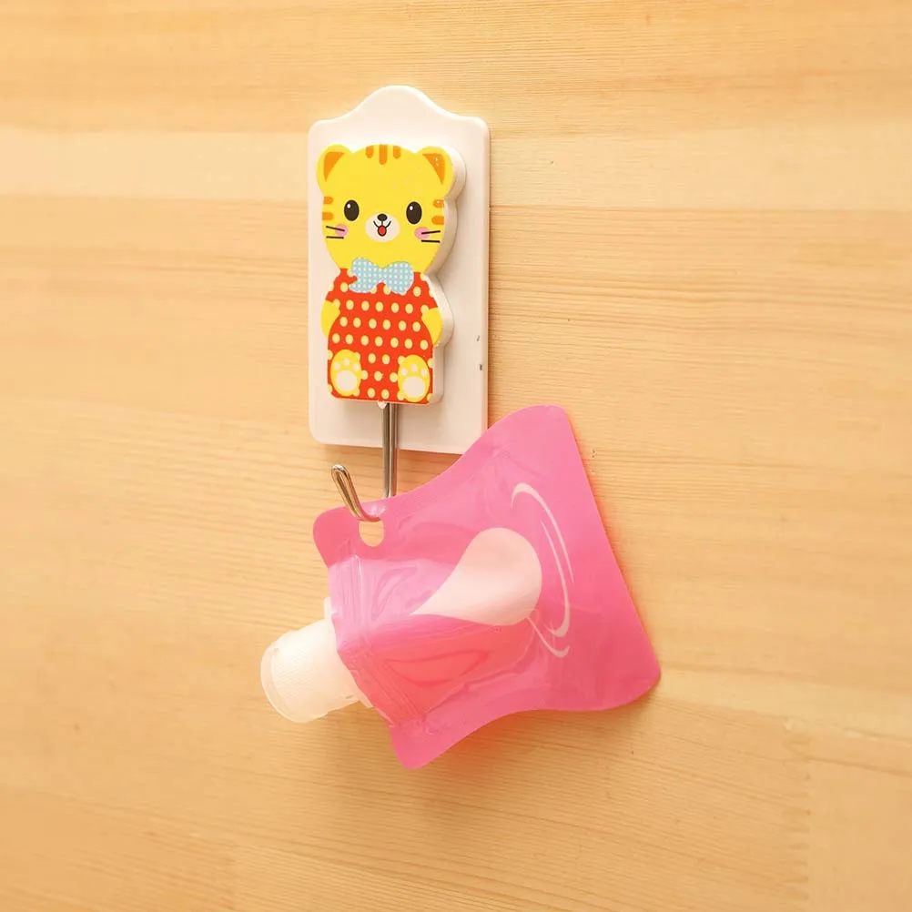 Bouteille de sous-emballage de voyage Portable, 8 pièces, émulsion en forme de Fruit de dessin animé, rechargeable, réutilisable, écologique, cosmétique, petite taille