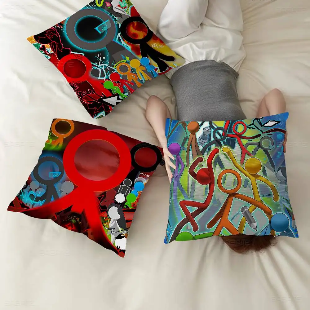 Alan Becker Anime Pillow Anime Pillow Sofa Bed Head Pillow Cover Cushion Cover 45x45 cm Fashion