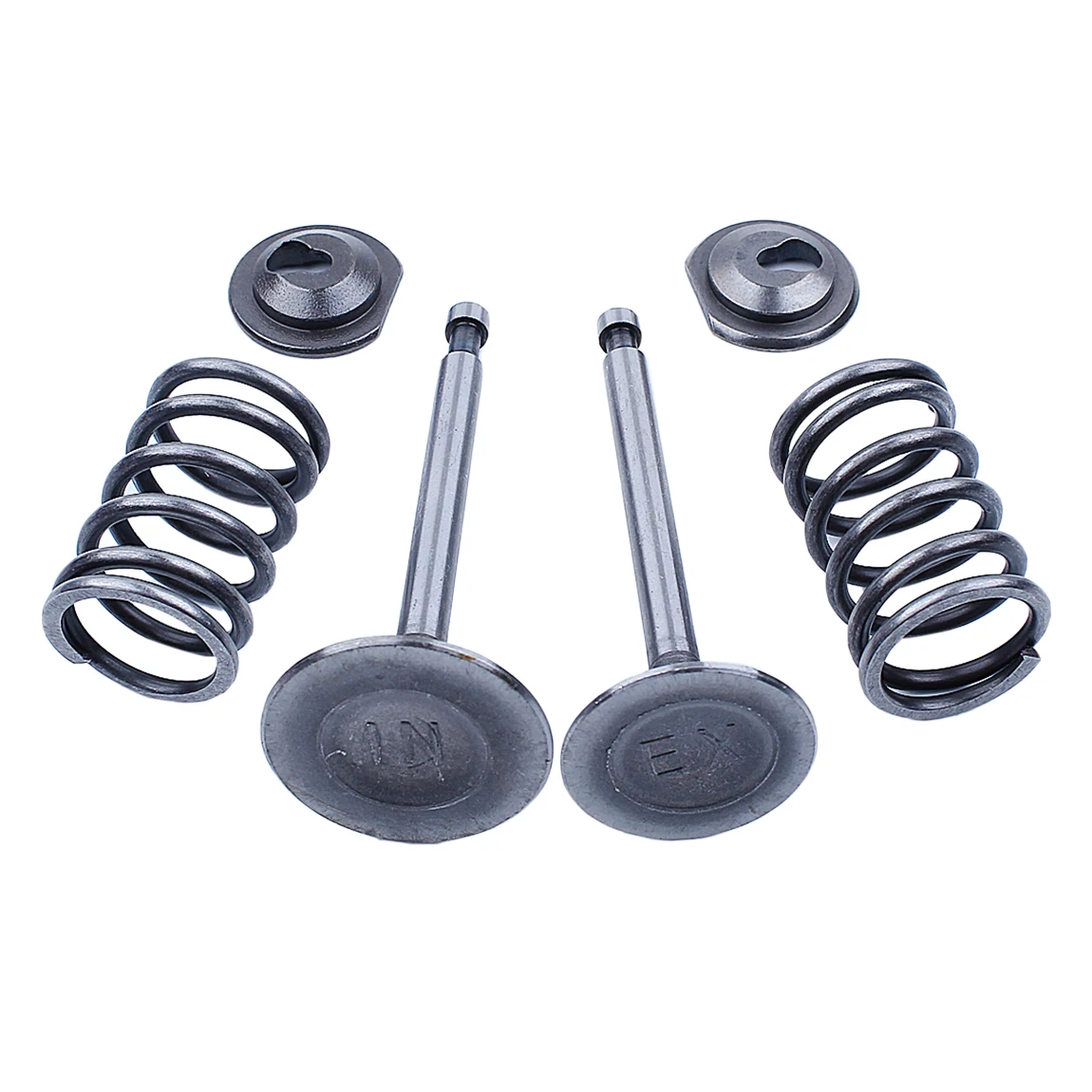 Einlass auslass Ventil Schubstange Frühling Kit für Honda GX390 GX340 188F 13HP 11HP Push Stange Guide Platte Gas Motor motor