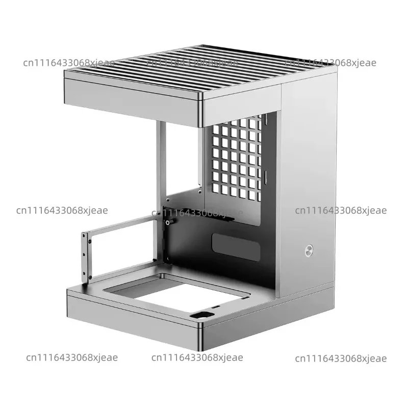 Aluminum alloy mini chassis ITX small chassis  side transparent chassis