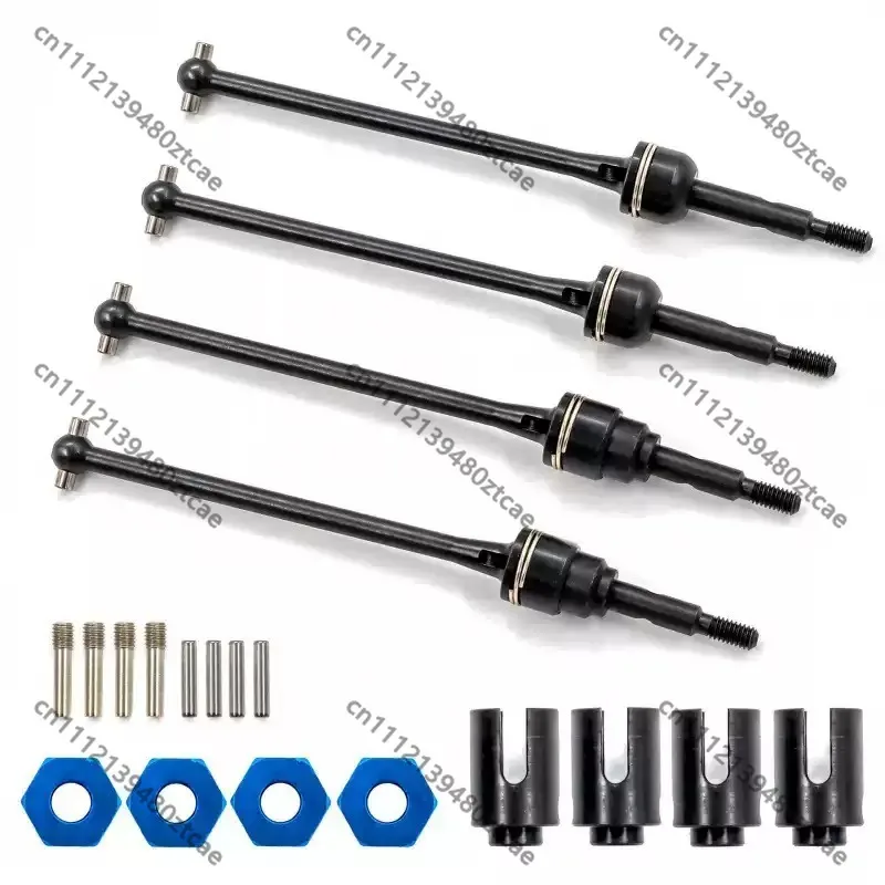 Steel CVD Drive Shaft Dogbone Transmission Parts For 1 10 Scale RC Short Course Off Road Truck Upgrade Modification Hardware