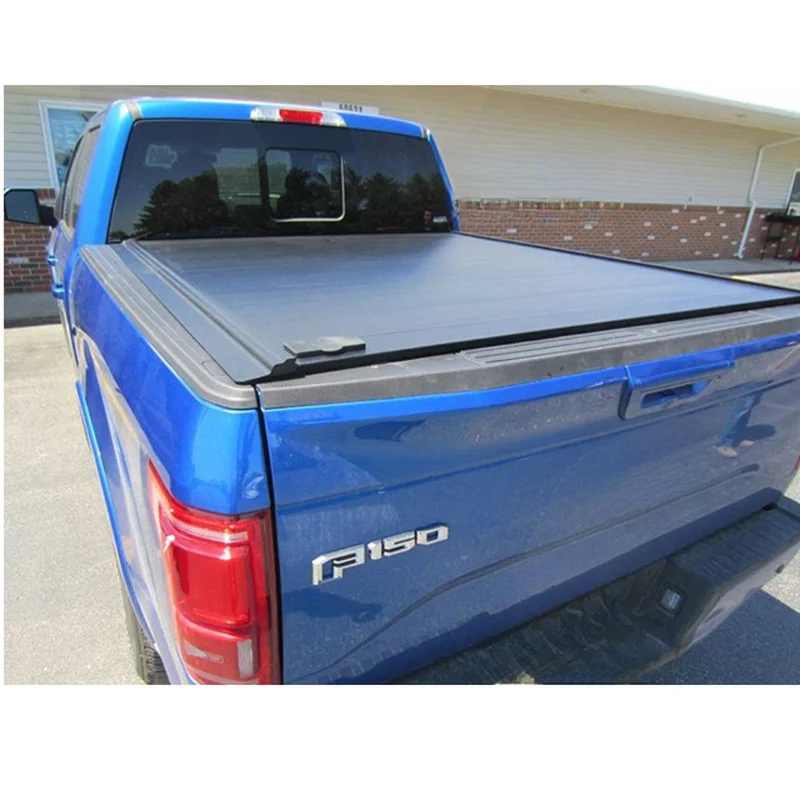 Car Accessories Heavy Duty Waterproof Aluminum Retractable Tonneau Cover 4x4 Off-Road for Colorado 5ft 20-22 Pickup