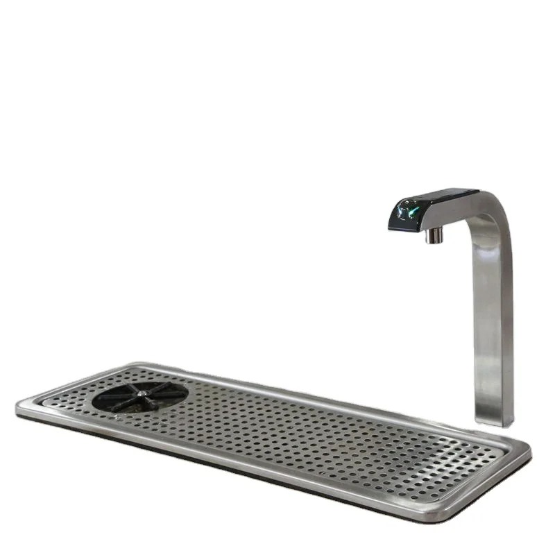 شاشة عرض تعمل باللمس التجارية الكهربائية المهنية آلة توزيع الماء الساخن الأوتوماتيكية على سطح المكتب لمتجر شاي الفندق #2