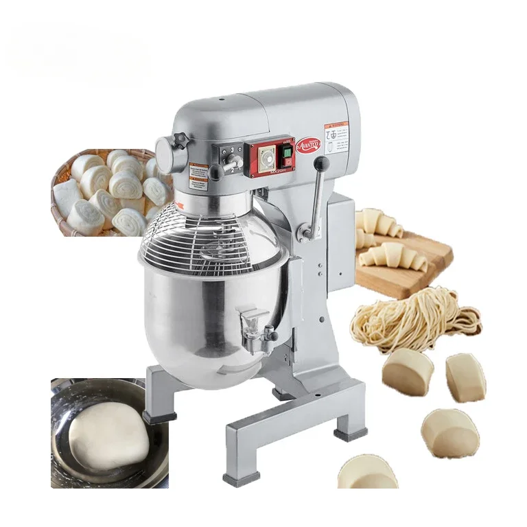 High Efficient Restaurant Flour Mixer Kitchen Kneading Baking Dough Mixer