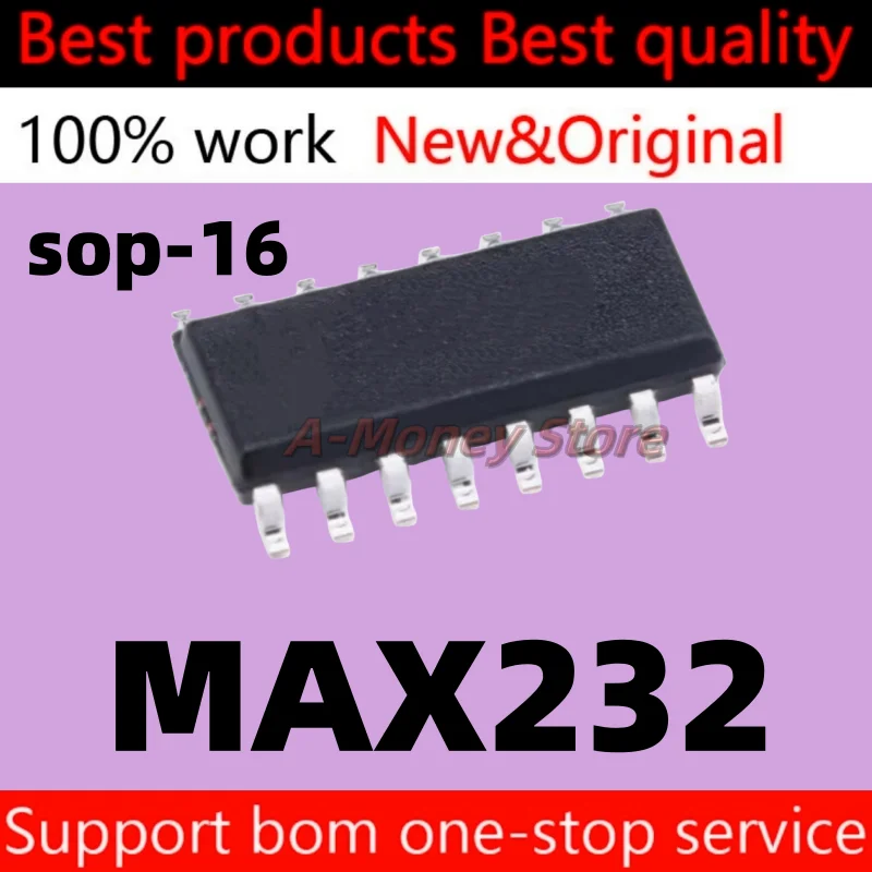 

(10pcs)MAX232DR MAX232 sop-16