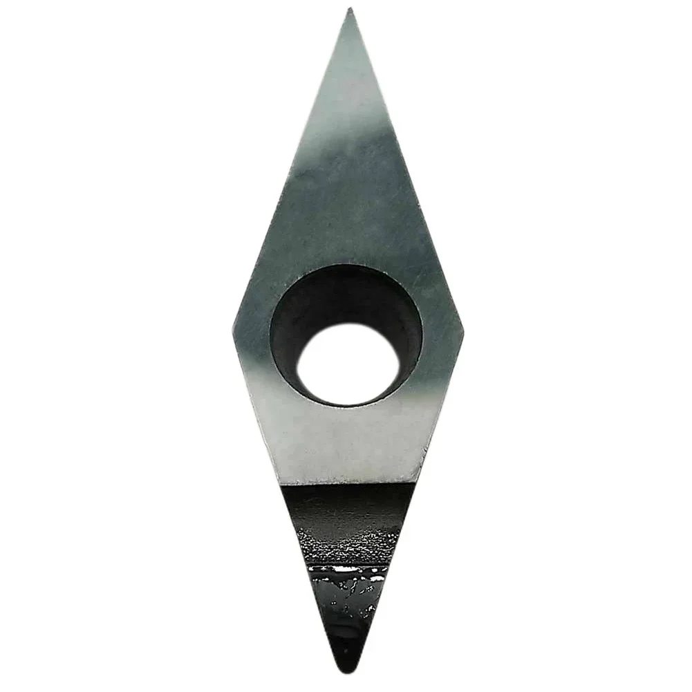 2pcs VCGT160408 PCD Polycrystalline Diamond Blade Inserts Internal Turning Tool CNC Lathe Cutter Tool Accessories