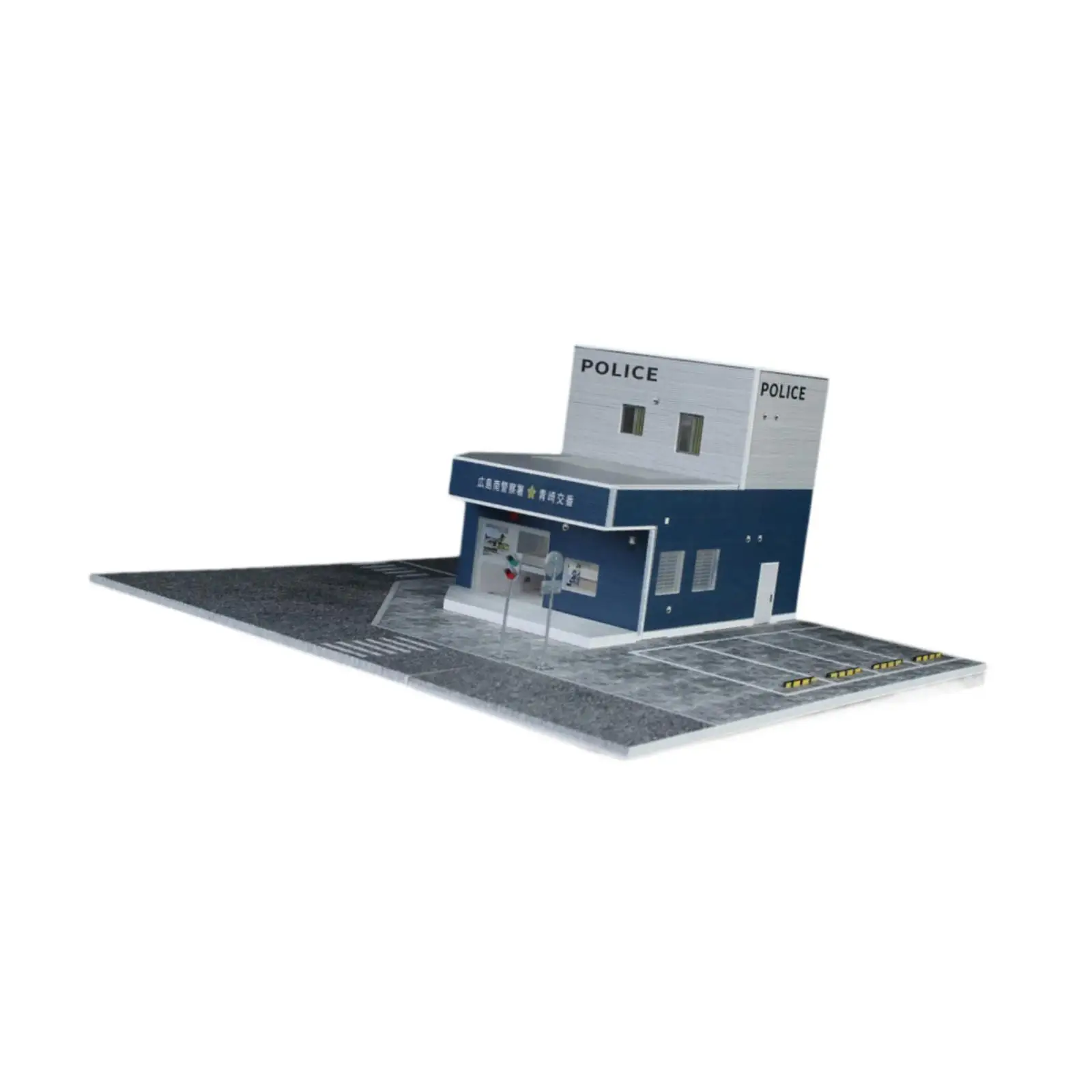 1/64 Car Garage Diorama Model DIY for Doll House Accessories DIY Scene Model