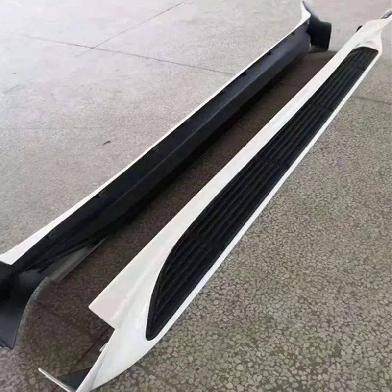 2008-2021 لسيارة Land Cruiser LC200 Factory Outlet جودة عالية أبيض أو أسود لوحة الجري مسند القدم حالة جديدة #3