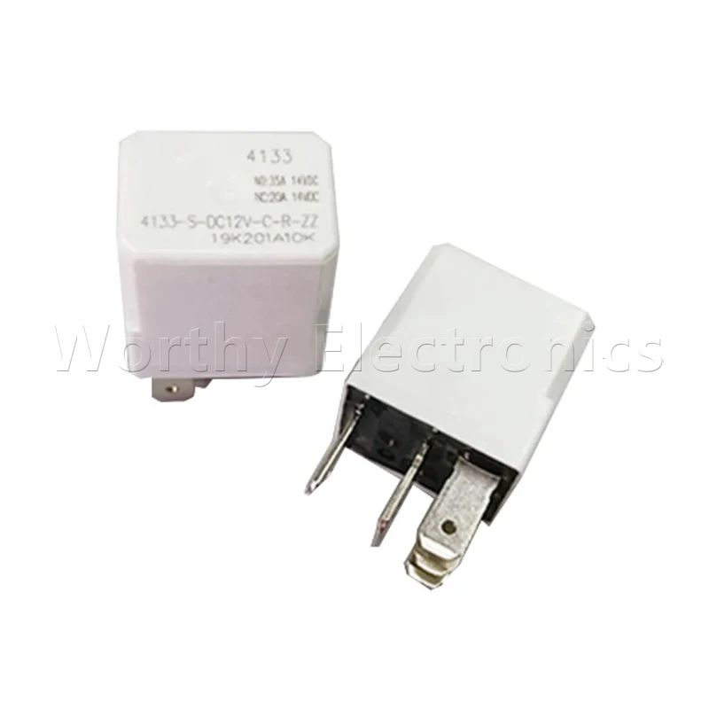 

Free shipping 10pcs/lot relay 12VDC 35A 5PIN 4133-S-DC12V-C-R-ZZ